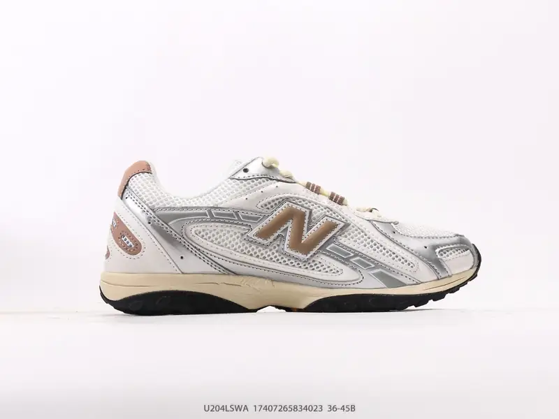 新百伦New Balance 204L系列 新百伦 薄底鞋 薄底皮质鞋带德训系 减震耐磨包裹性支撑轻便 低帮 生活休闲鞋 U204LSWA #17407265834023